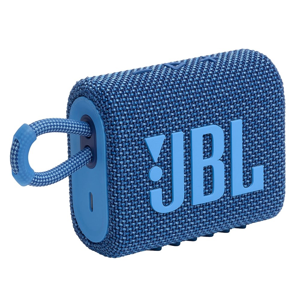 ลำโพงบลูทูธ JBL Go 3 Eco Blue