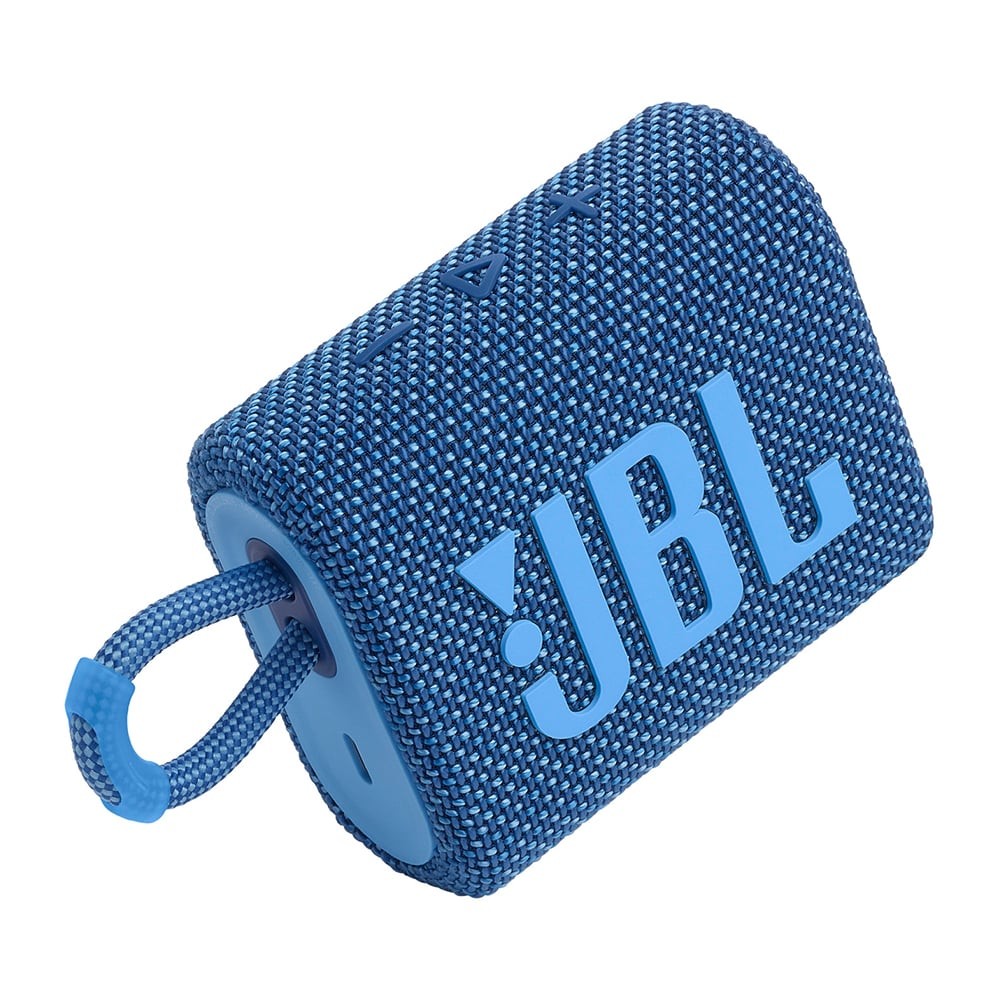 ลำโพงบลูทูธ JBL Go 3 Eco Blue