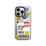 เคส Casetify iPhone 15 Pro Max with Magsafe Impact Clear LabelSticker Design 2