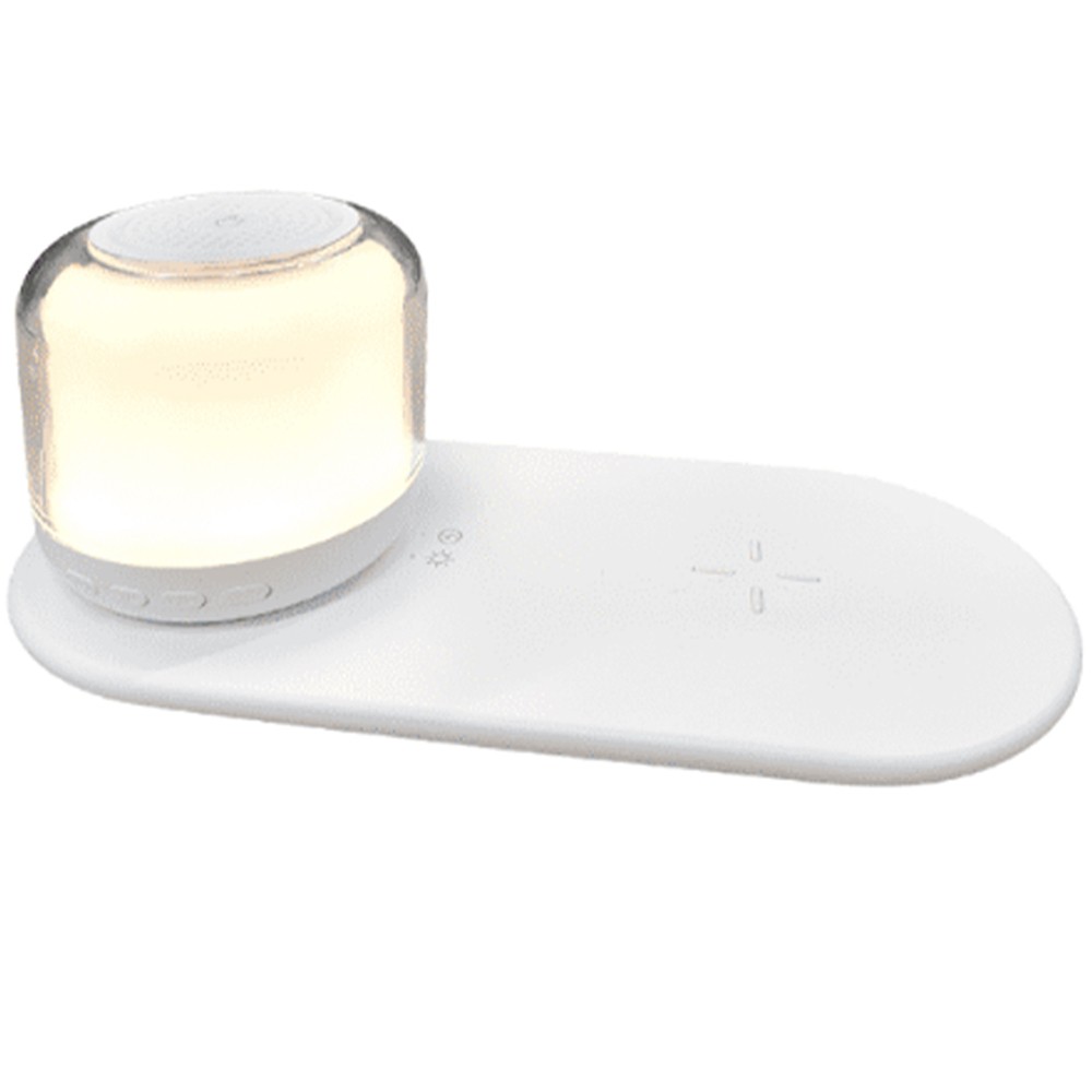 ที่ชาร์จไร้สาย Ezhome Wireless Charger Speaker with Lighting El15