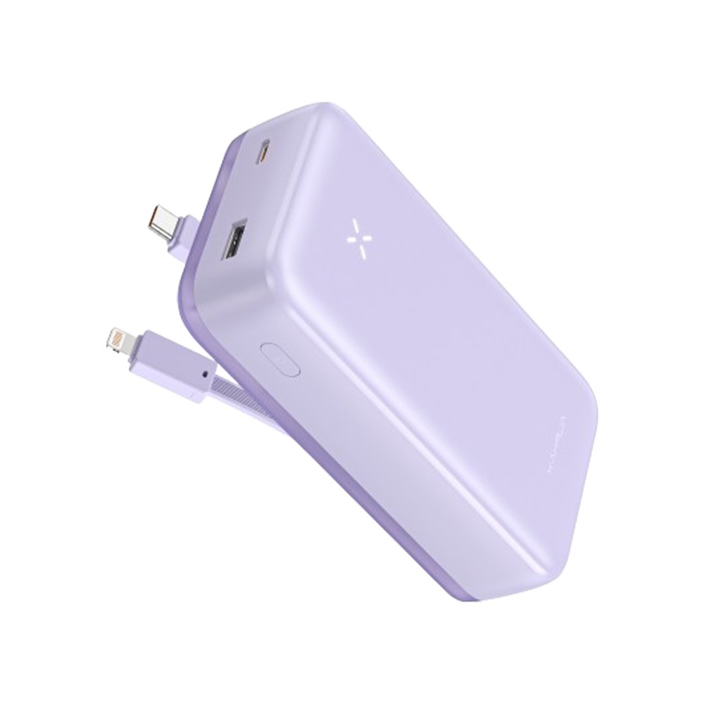 พาวเวอร์แบงค์ ALPHA ความจุ 20,000 mAh PD20W Purple