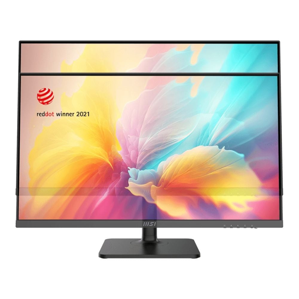 จอมอนิเตอร์ MSI Modern MD272QXP (IPS 2K 100Hz USB-C 65W Speaker) Black
