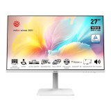 จอมอนิเตอร์ MSI Modern MD272QXPW (IPS 2K 100Hz USB-C 65W Speaker) White