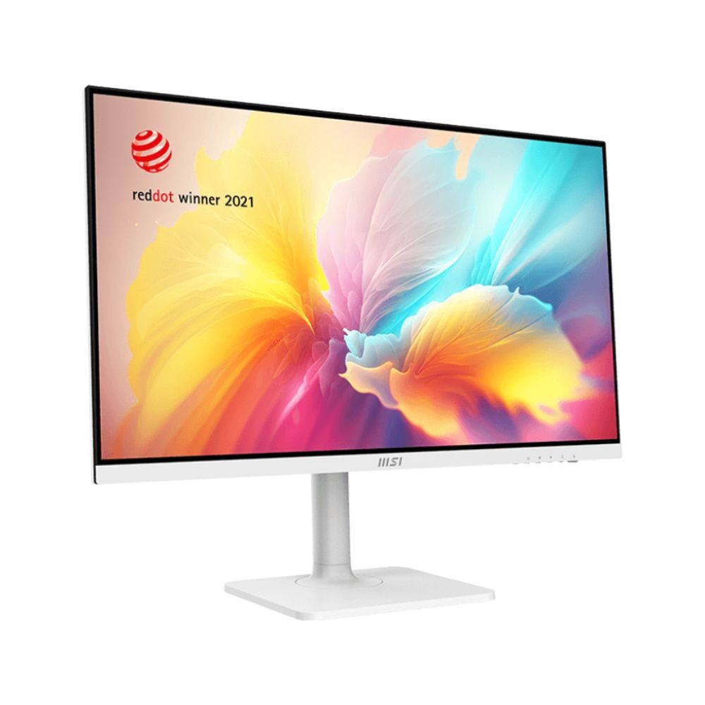 จอมอนิเตอร์ MSI Modern MD272QXPW (IPS 2K 100Hz USB-C 65W Speaker) White