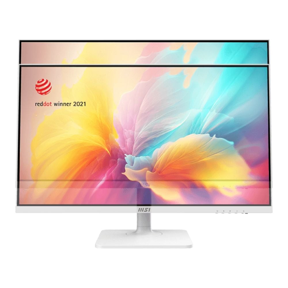 จอมอนิเตอร์ MSI Modern MD272QXPW (IPS 2K 100Hz USB-C 65W Speaker) White