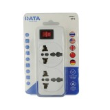 ปลั๊กไฟ Data Universal Adapter 2 Way 1 Switch  DP2