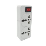 ปลั๊กไฟ Data Universal Adapter 2 Way 1 Switch  DP2
