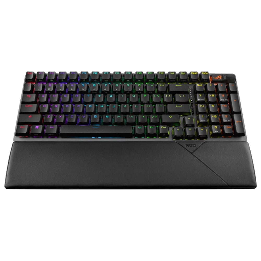 คีย์บอร์ดเกมมิ่ง Asus ROG Strix Scope II 96 Wireless - Snow Switch (Eng/TH)