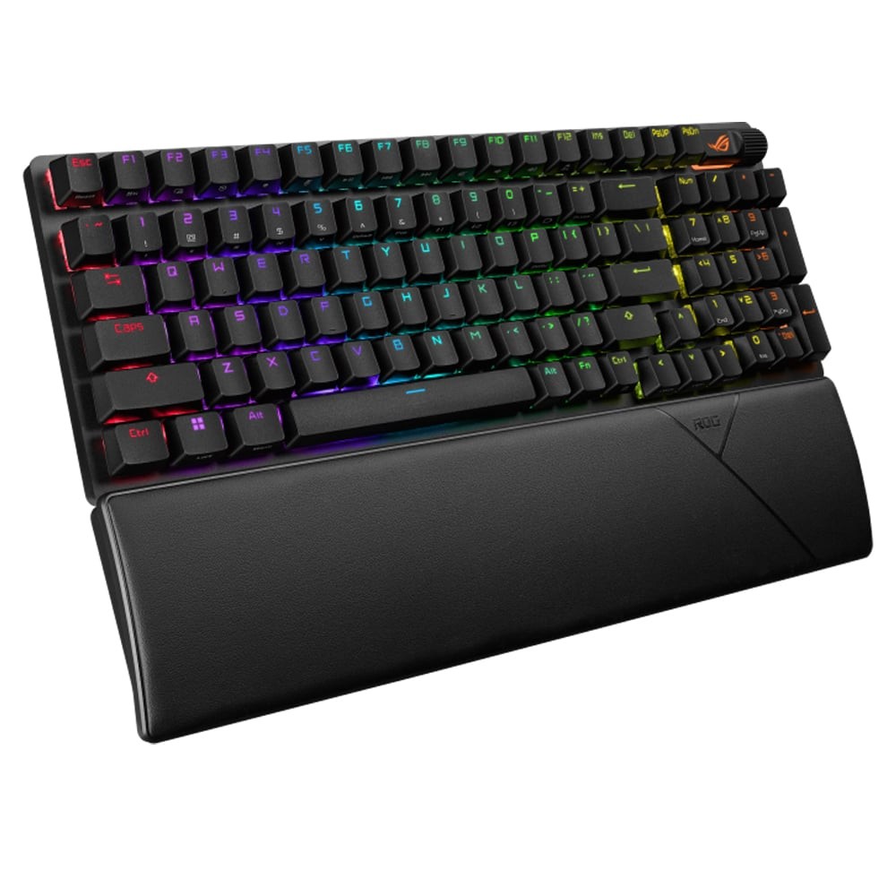 คีย์บอร์ดเกมมิ่ง Asus ROG Strix Scope II 96 Wireless - Snow Switch (Eng/TH)