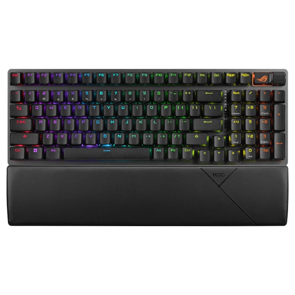 คีย์บอร์ดเกมมิ่ง Asus ROG Strix Scope II 96 Wireless - Snow Switch (Eng/TH)
