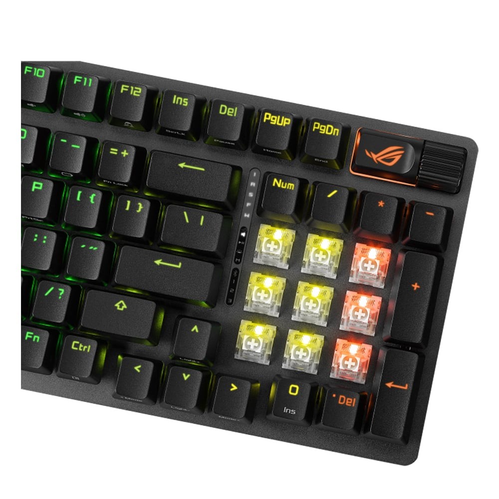 คีย์บอร์ดเกมมิ่ง Asus ROG Strix Scope II 96 Wireless - Snow Switch (Eng/TH)