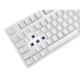 คีย์บอร์ดเกมมิ่ง Signo Mechanical White MEZZON (KB-752) - Blue Switch (Eng/Th)
