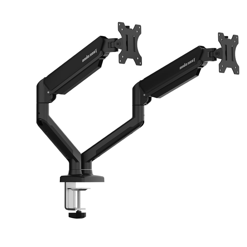 แขนจับจอมอนิเตอร์ ANDA SEAT Dual Monitor Arm Stealth (AD-W-A6L-2T-B) Black