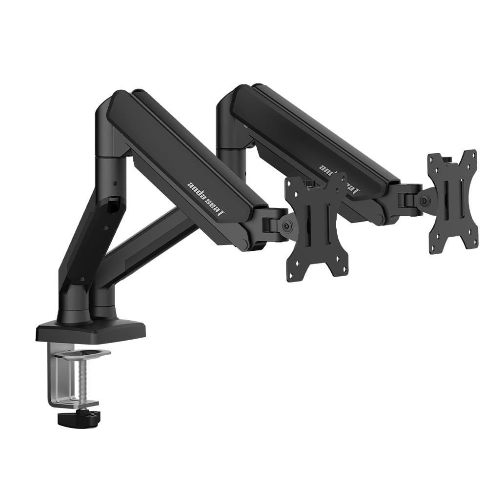 แขนจับจอมอนิเตอร์ ANDA SEAT Dual Monitor Arm Stealth (AD-W-A6L-2T-B) Black