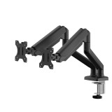 แขนจับจอมอนิเตอร์ ANDA SEAT Dual Monitor Arm Stealth (AD-W-A6L-2T-B) Black