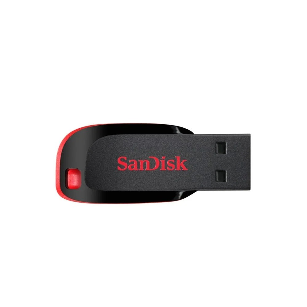 แฟลชไดร์ฟ SanDisk USB DriveCruzer Blade 128GB Black (SDCZ50-128G-B35)