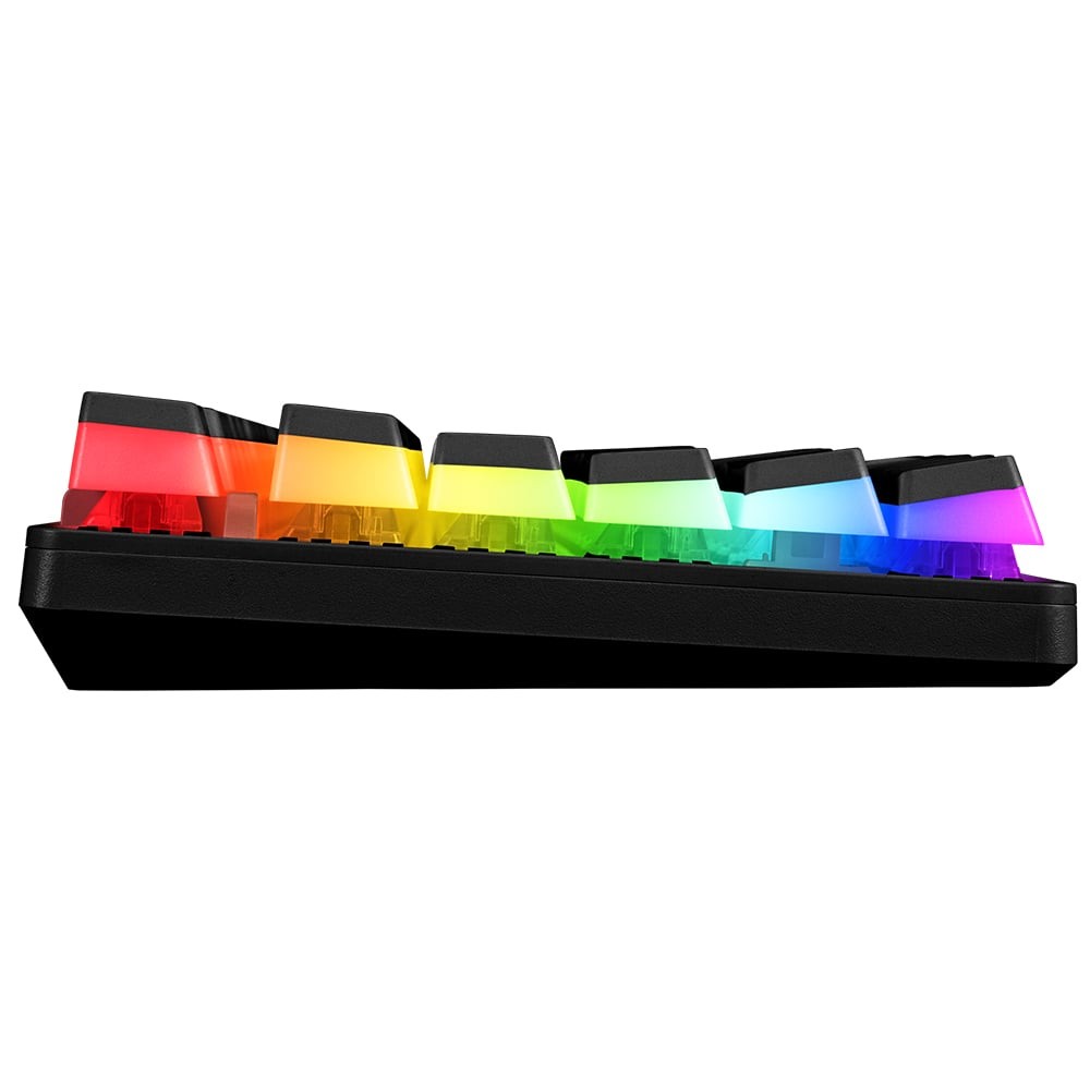 คีย์บอร์ดเกมมิ่ง Signo E-Sport RGB Mechanical MAXXINE Black (KB-731BLK) - Blue Switch (Eng/Th)