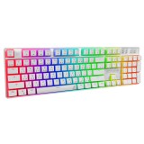 คีย์บอร์ดเกมมิ่ง Signo E-Sport RGB Mechanical MAXXINE White (KB-731W) - Red Switch (Eng/Th)