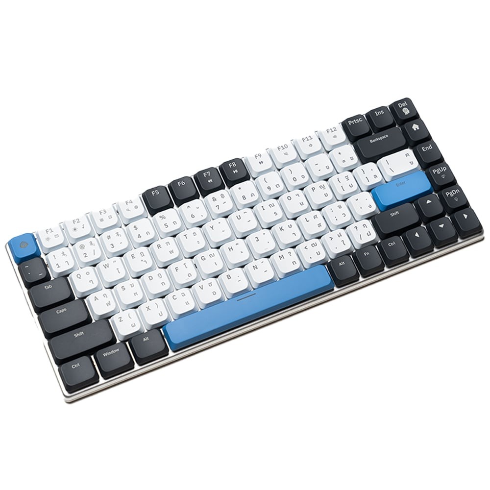 คีย์บอร์ดเกมมิ่ง Gconic A75 MKII Ultra Slim Mechanical Low profile Red Switch (Eng/Th)