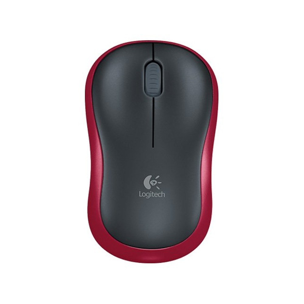 เมาส์ไร้สาย Logitech Wireless Mouse M185 Red