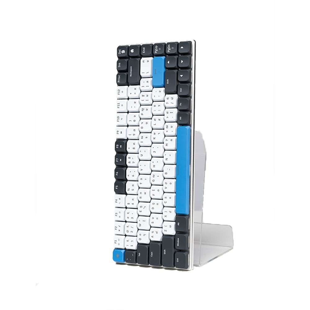 คีย์บอร์ดเกมมิ่ง Gconic Bundle Set A75 MKII + Keycap Low profile Blue Switch (Eng/Th)