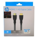 HP สาย HDMI to HDMI Cable 2.1 High-Speed 48 Gpbs 8K 3 เมตร Black