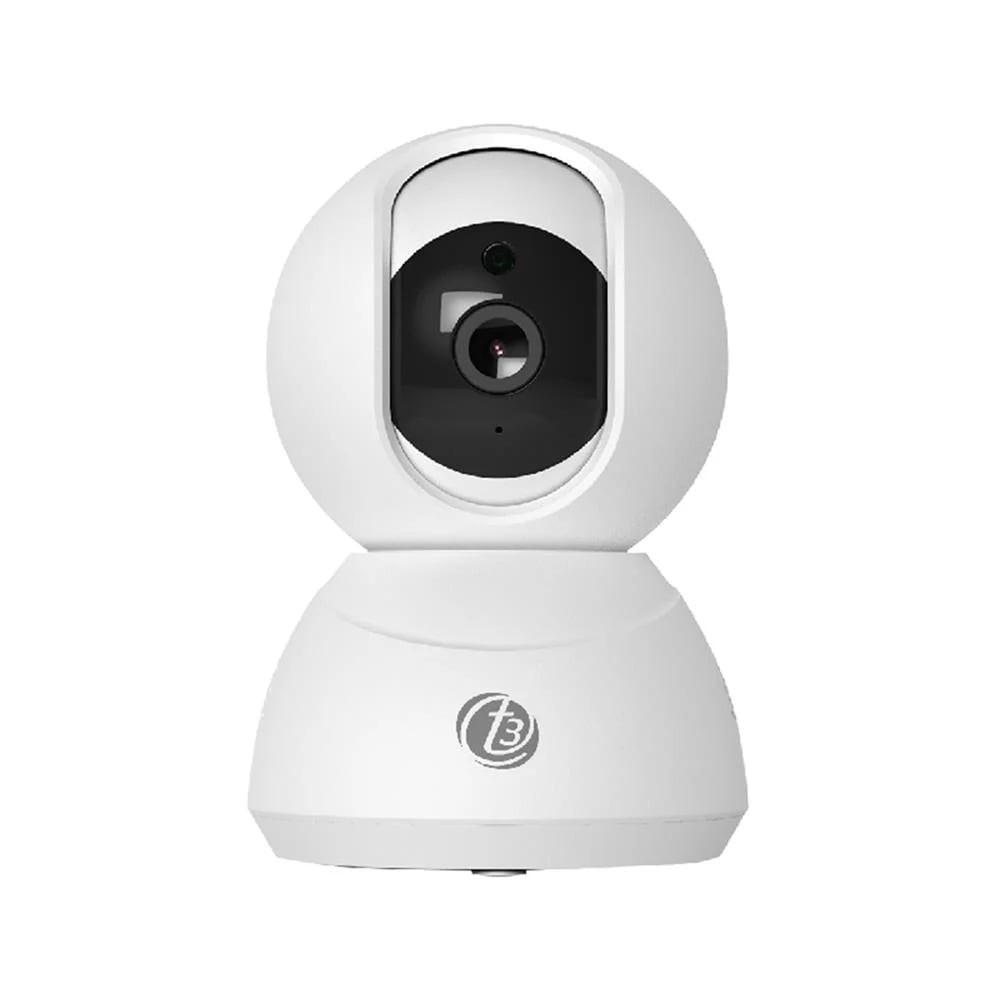 TECHPRO x T3 กล้องวงจรปิด Smart Camera C1 White