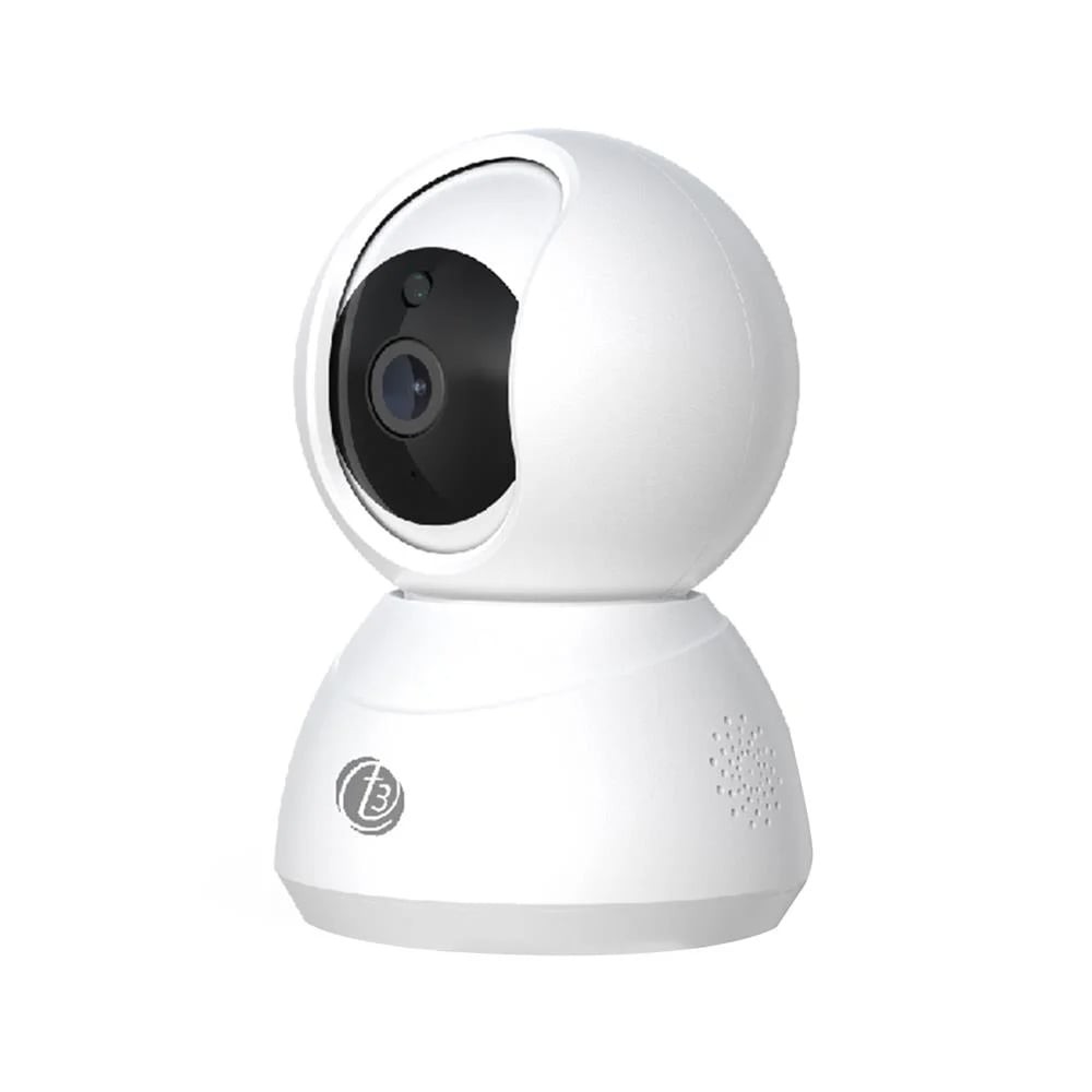 TECHPRO x T3 กล้องวงจรปิด Smart Camera C1 White