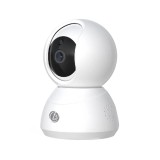 TECHPRO x T3 กล้องวงจรปิด Smart Camera C1 White