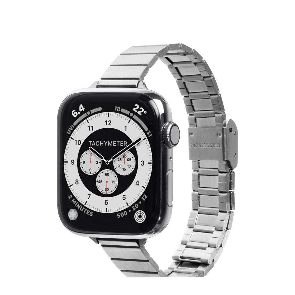 LAUT สาย Apple Watch 42/44/45/49MM Links Petite Silver