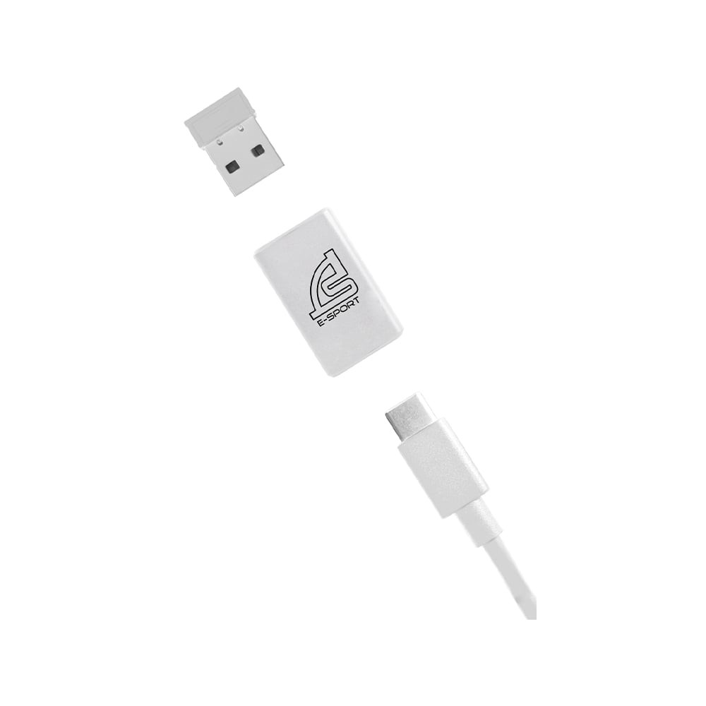 เมาส์เกมมิ่ง Signo Wireless Macro VORKEN WG-903W White