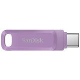 แฟลชไดร์ฟ SanDisk Ultra Dual Drive Go USB Type-C 128GB Lavender Purple (SDDDC3-128G-G46L)