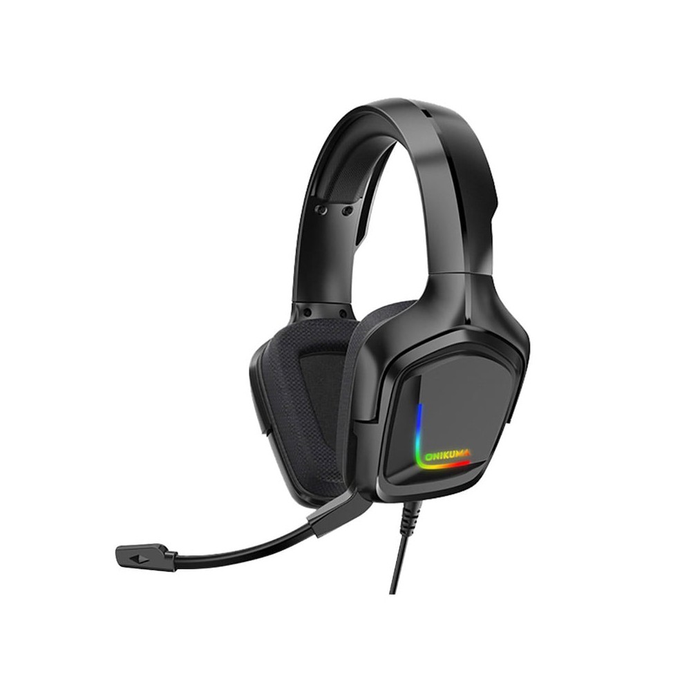 หูฟังเกมมิ่ง Onikuma gaming Headset K20 with RGB Black