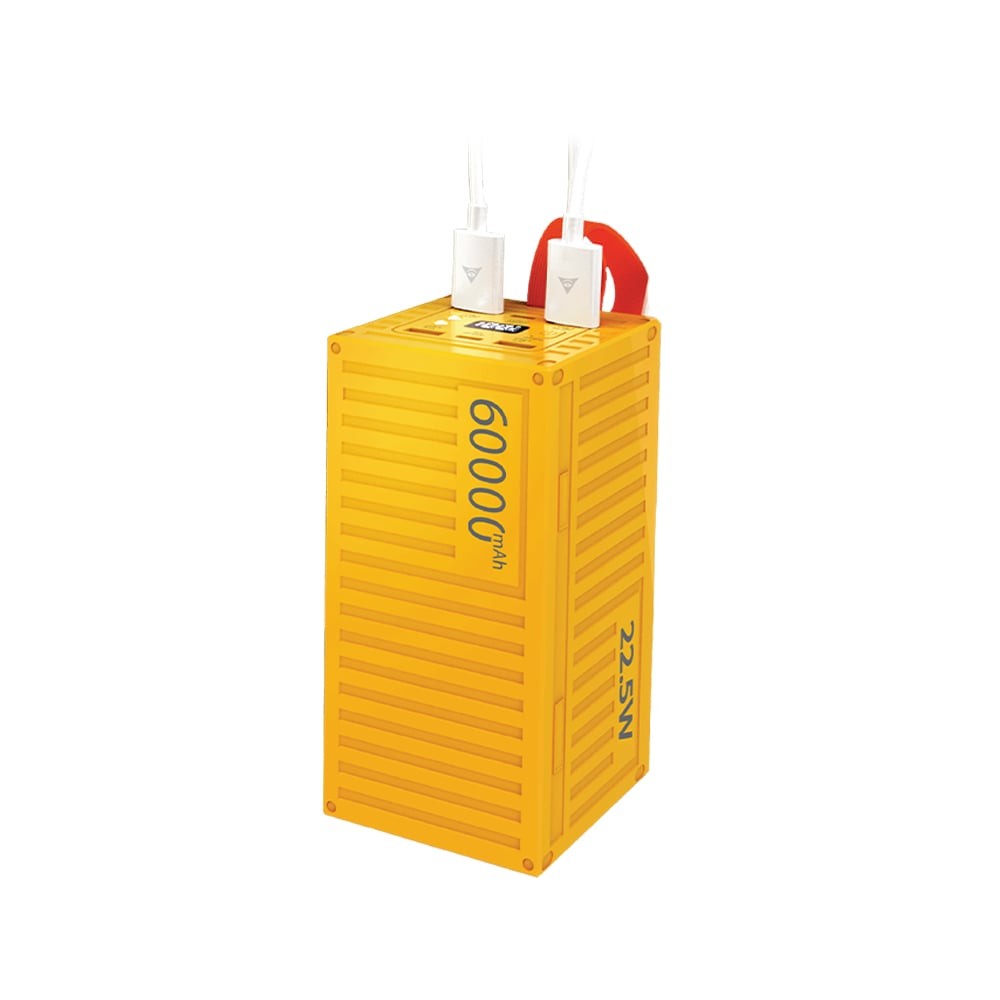 พาวเวอร์แบงค์ ASAKI 60,000 mAh Fast Charging A-B3601F Yellow