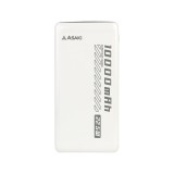 พาวเวอร์แบงค์ ASAKI 10,000 mAh A-B3568F White