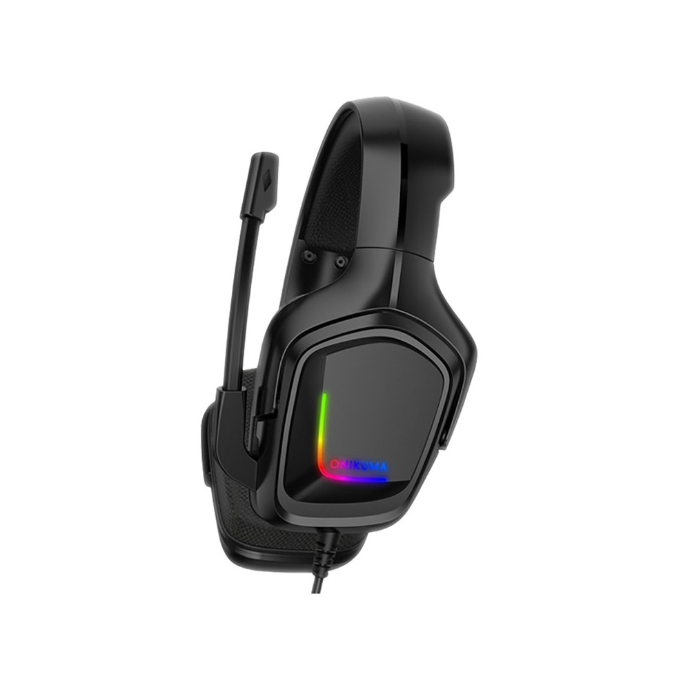 หูฟังเกมมิ่ง Onikuma gaming Headset K20 with RGB Black