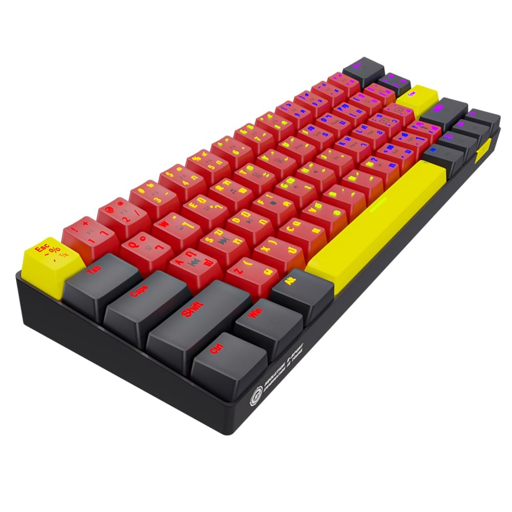 คีย์บอร์ดเกมมิ่ง Neolution E-Sport PATHEON Red/Dark Grey (Eng/TH)