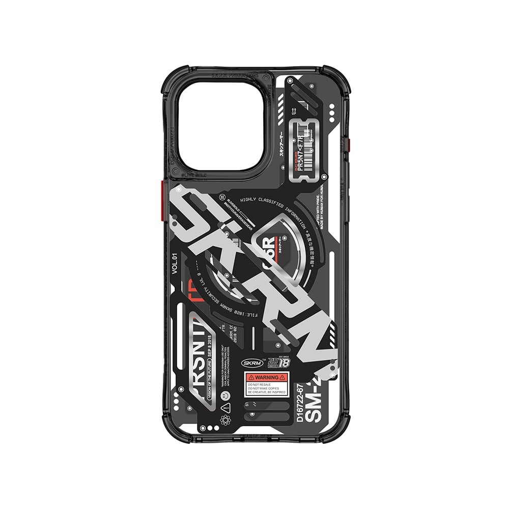 เคส Skinarma iPhone 15 Pro Max with Magsafe Ekho Black