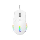 เมาส์เกมมิ่ง Signo Pro-Series RGB Capter GM-906W White
