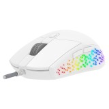เมาส์เกมมิ่ง Signo Pro-Series RGB Capter GM-906W White