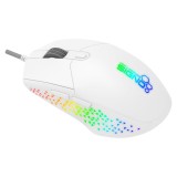เมาส์เกมมิ่ง Signo Pro-Series RGB Capter GM-906W White