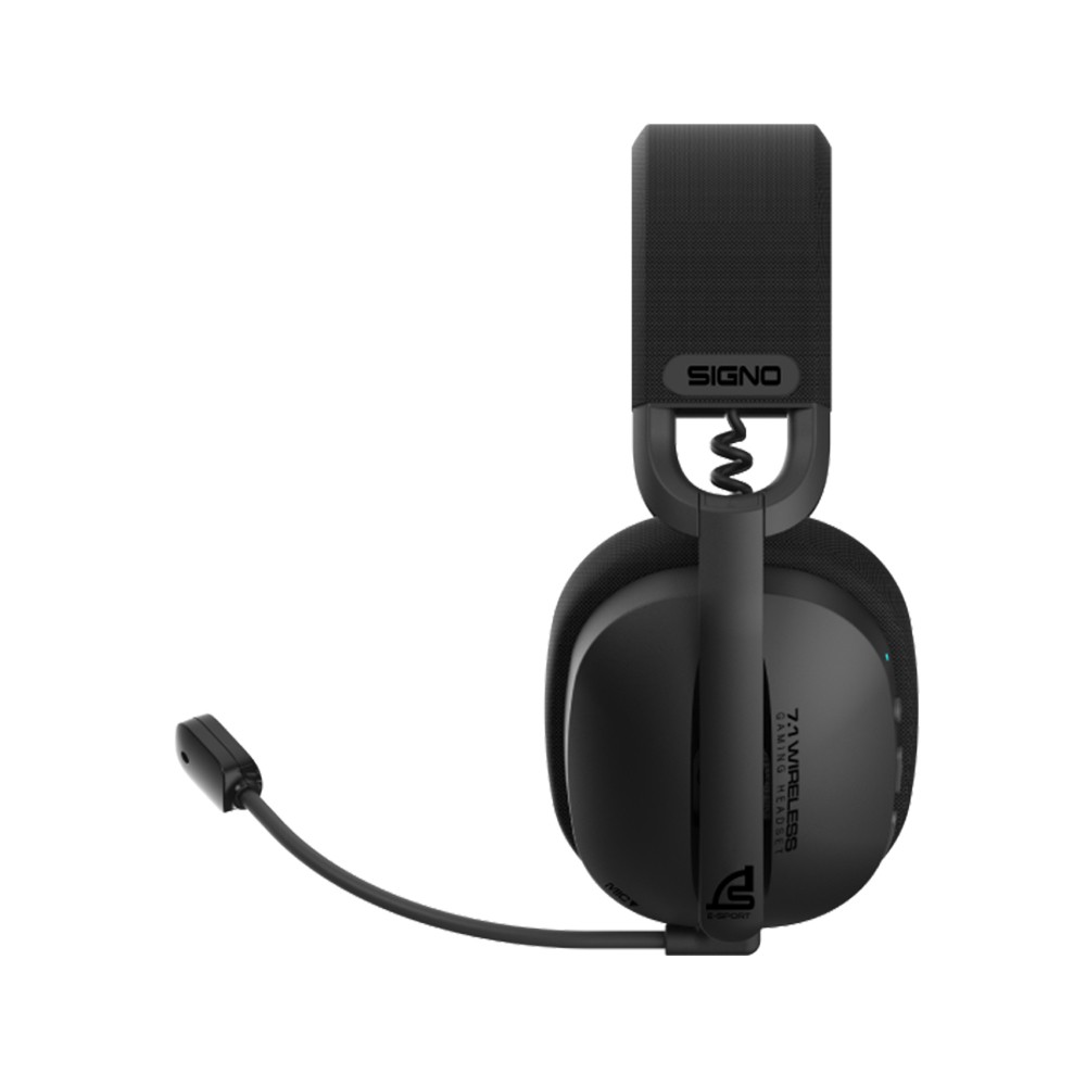 หูฟังเกมมิ่ง Signo MARLOS WP-601 Wireless 7.1 Black