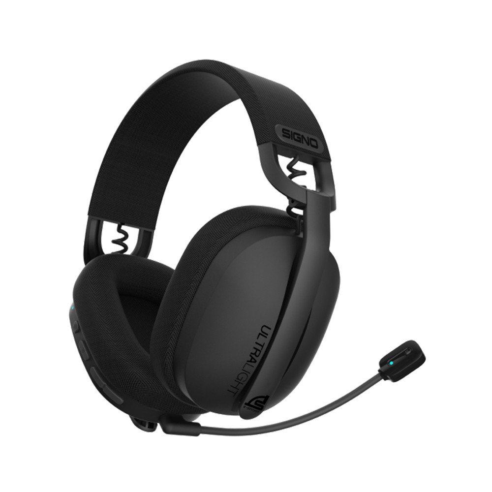 หูฟังเกมมิ่ง Signo MARLOS WP-601 Wireless 7.1 Black