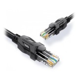 สายแลน Vention Round Cat6 UTP Patch Cable 10M. Black