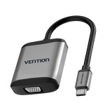ตัวแปลง Vention USB-C to VGA Space Grey (TDBHB)