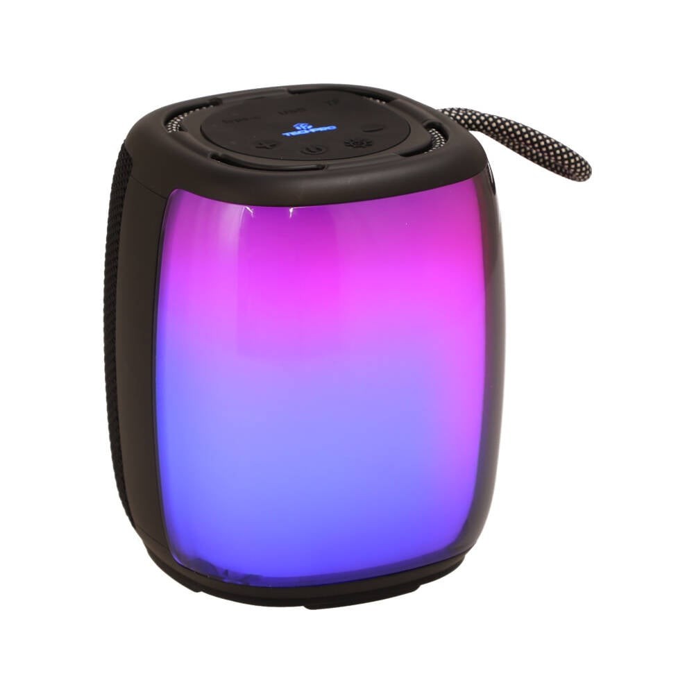 ลำโพงบลูทูธ TECHPRO Cystal RGB Rainbow