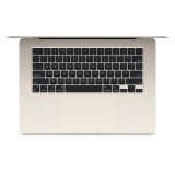 MacBook Air 15 : M3 chip 8C CPU/10C GPU/8GB/256GB - Starlight (2024)