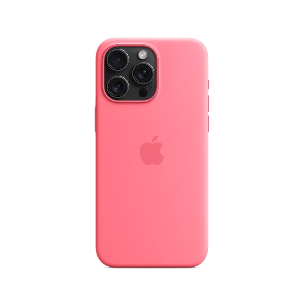 Apple iPhone 15 Pro Silicone Case with MagSafe - Pink