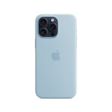 Apple iPhone 15 Pro Silicone Case with MagSafe - Light Blue