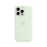 Apple iPhone 15 Pro Max Silicone Case with MagSafe - Soft Mint